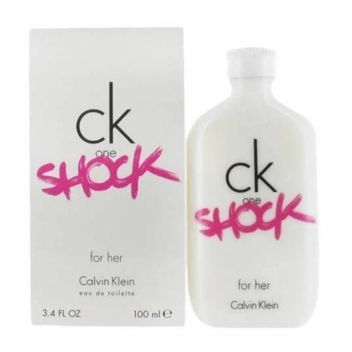 Parfum Wanita CK One Sh0ck for her EDT 100ml Original Reject Non Box