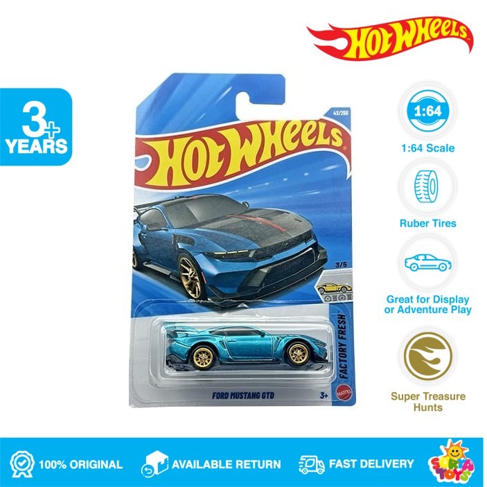 Hot Wheels Super Treasure Hunt Ford Mustang GTD THS