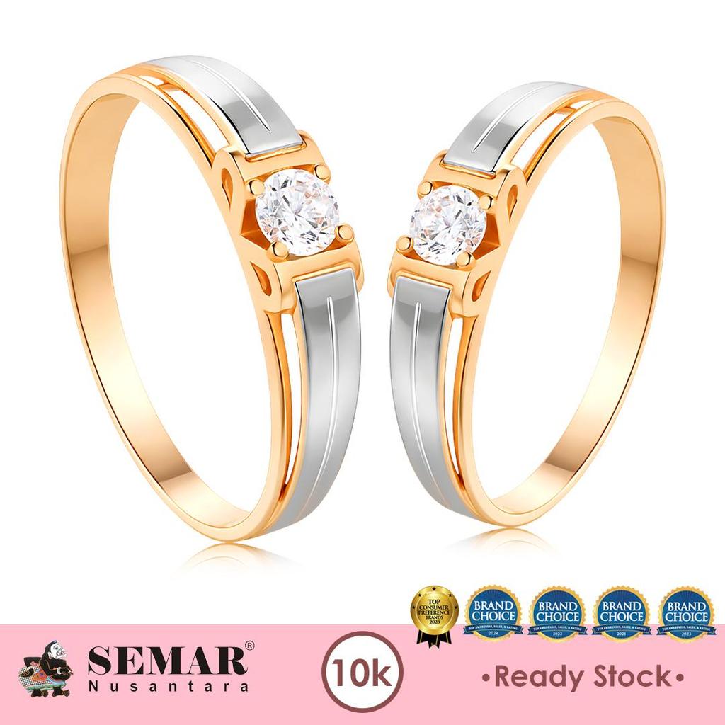 Cincin Emas Violine Wedding Ring Gold 10K Semar Nusantara