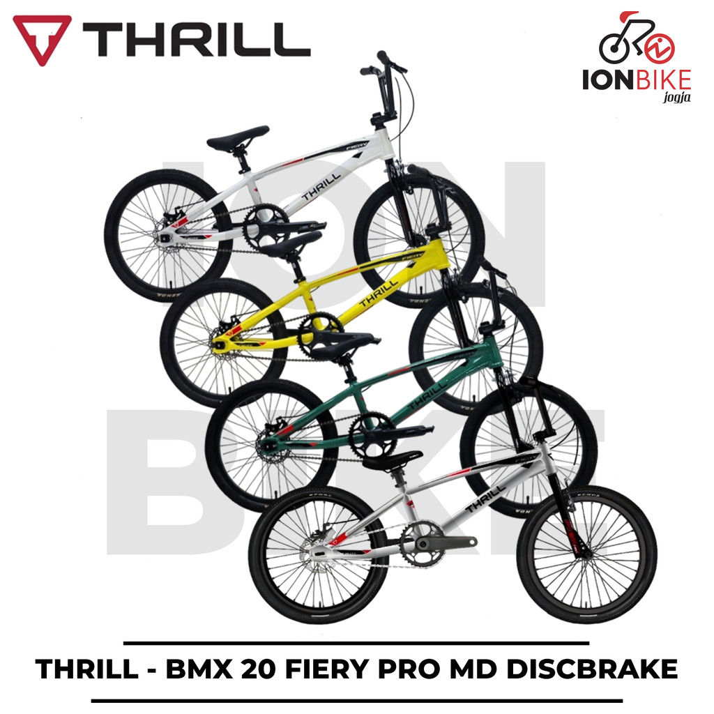 Sepeda BMX 20 Inch THRILL Fiery PRO MD Discbrake Frame Alloy Ringan Cakram - Terbaru Murah Allumuniu