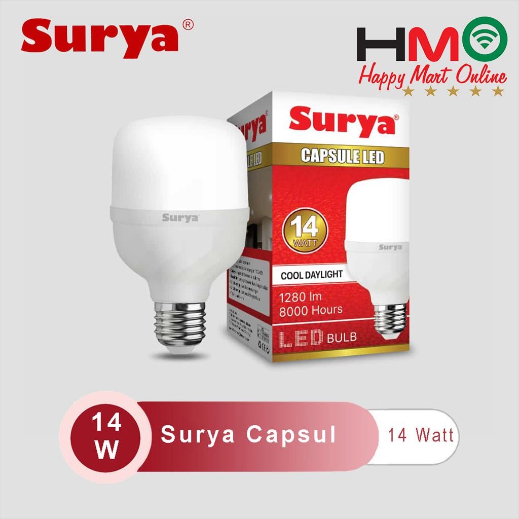 Lampu LED Kapsul Surya 14 Watt Surya Capsule LED 14W Best Seller