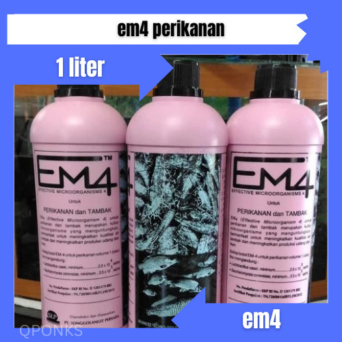 em4 perikanan 1 liter / em 4