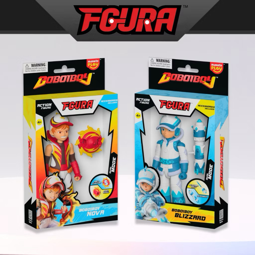 FGURA BOBOIBOY BARAJU BLIZZARD NOVA Original Monsta bisa gosend 'bysoonajastip