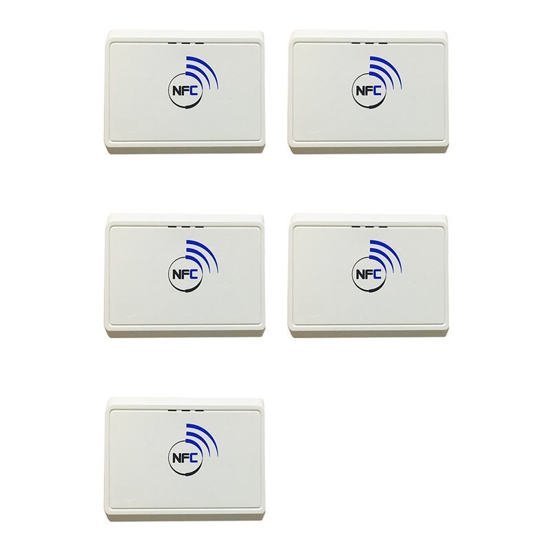 AAAEL5X Wireless Contactless 1356Mhz NFC Reader Bluetooth Android RFID Mobile Card Reader Writer (AC