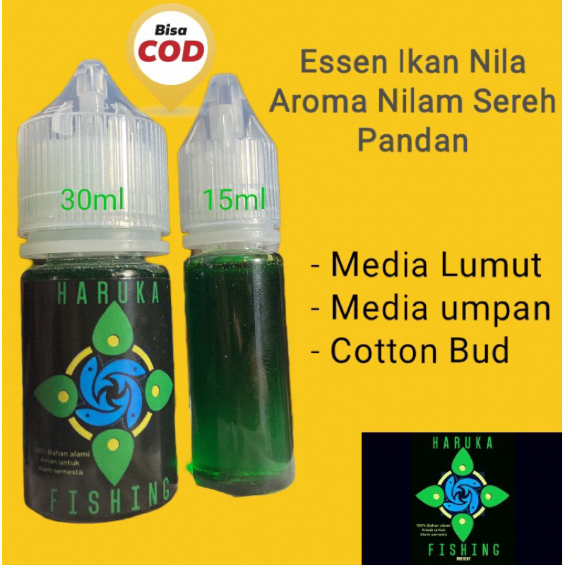 Essen ikan nila aroma nilam sereh pandan