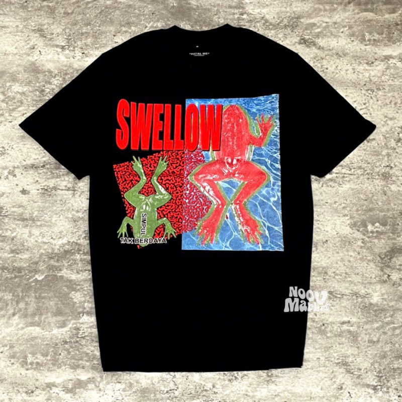 <Kaos Katun> Swellow - Swike Tshirt - Black | Original Merchandise
