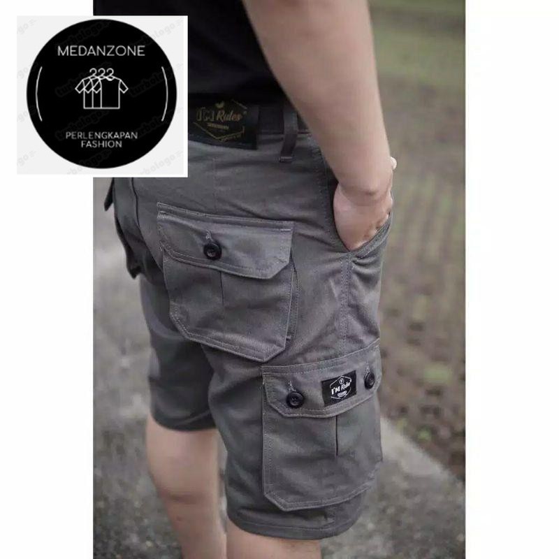 MedanZone - TERLARIS CELANA PENDEK CARGO BAHAN KATUN TEBAL CELANA PRIA DEWASA