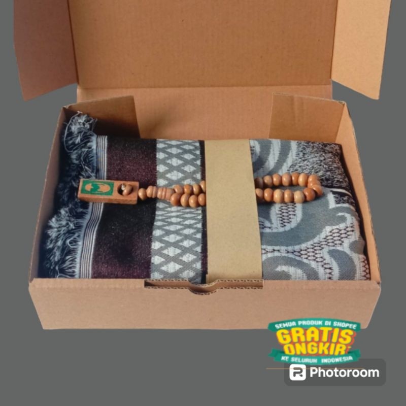 Sajadah Sovenir Dewasa/Jumbo Sajadah Hampers Tahlilan Sovenir Pernikahan Sovenir oleh oleh Haji Souv