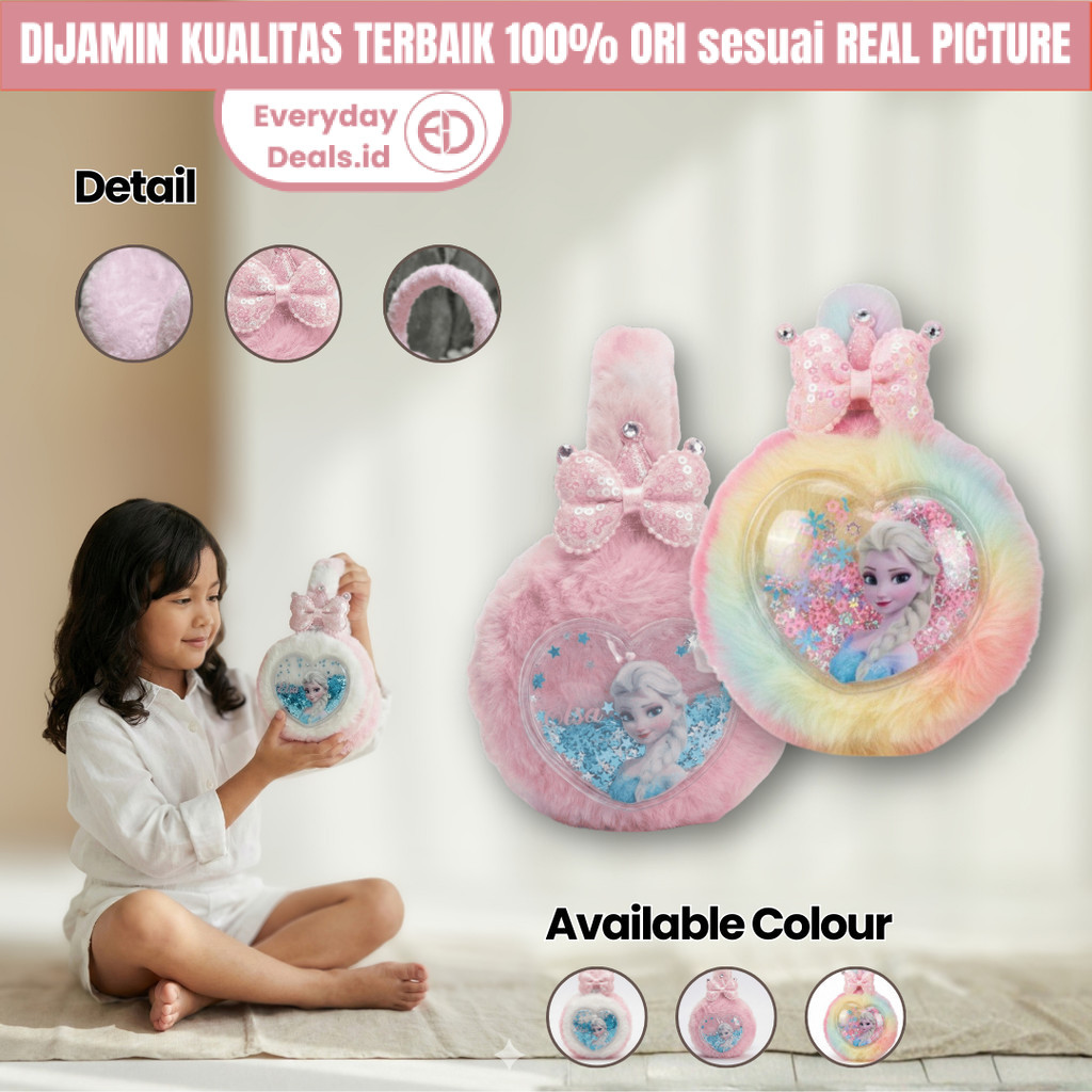 EVD Earmuff Penutup Telinga Anak Bayi Dewasa Anti Bising Tekanan Udara Untuk Tidur Pesawat