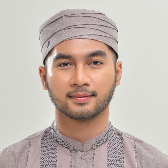 Rabbani - Peci Dewasa Azwaj V3 - 731 Merah Maroon, No. 8