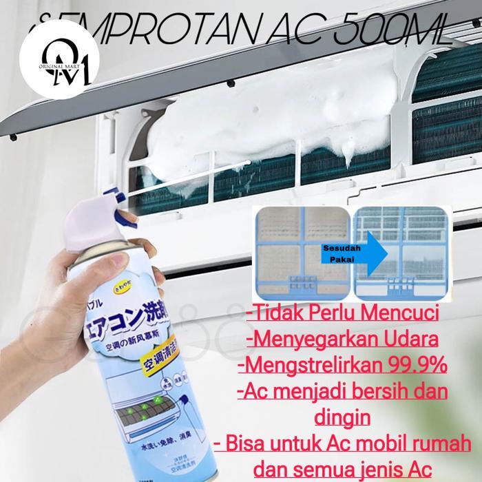 Semprotan Pembersih Ac 500ML/ Semprotan ac mobil ac rumah / Pembersih ac mobil/ Semprotan pembersih 