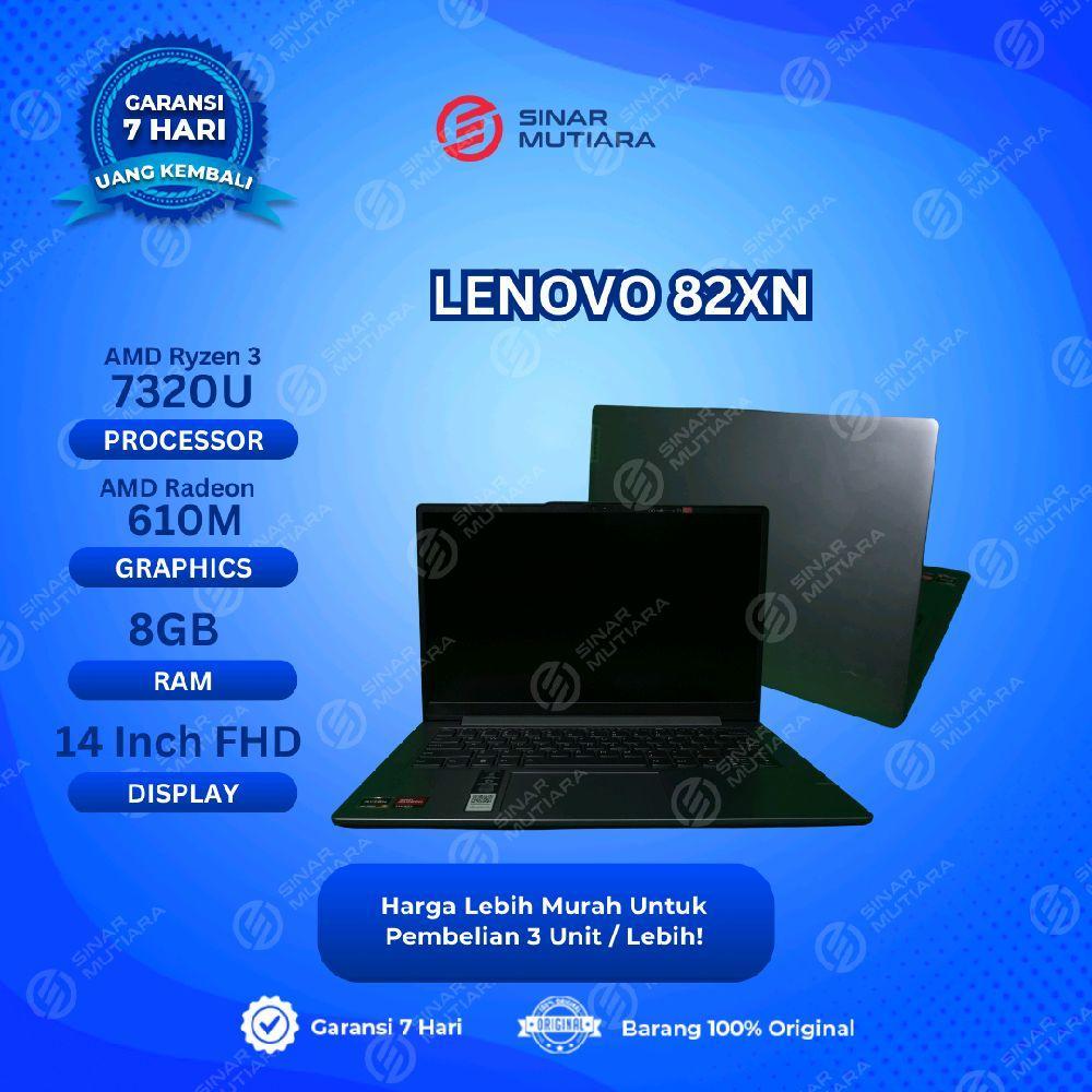 LENOVO 82XN AMD RYZEN 3 7320U 8GB (14") - LAPTOP SECOND ORIGINAL SINAR MUTIARA CELL