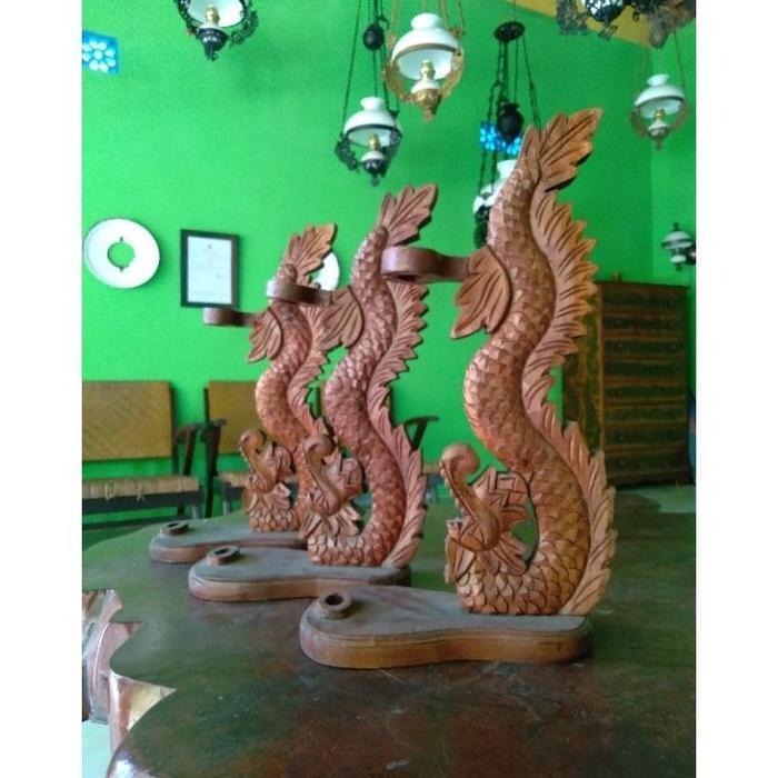 JAGRAK KERIS / STAND KERIS /BLAWONG DUDUK / BLAWONG MEJA / BLAWONG KERIS UKIR NAGA Asli LP2 QW7