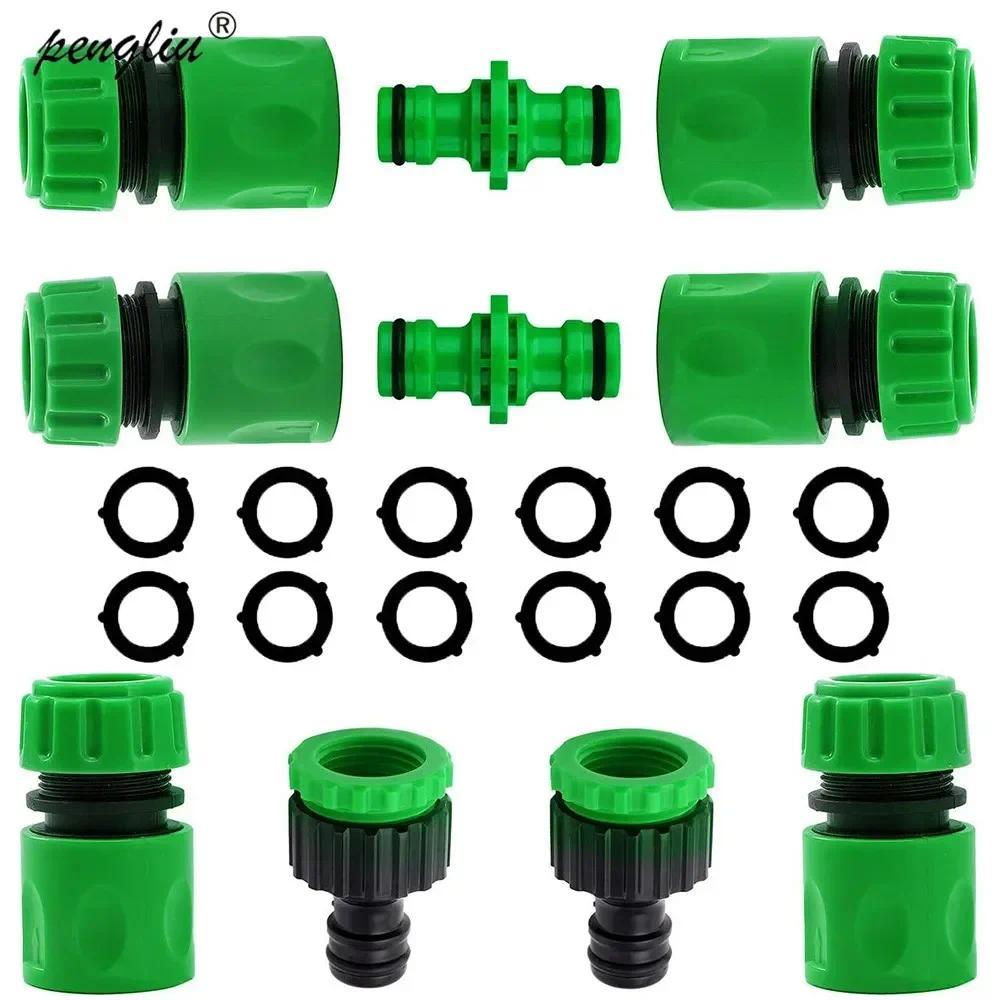 Garden Watering Hose ABS Quick Connector 12” End Double Male Hose Coupling Joint Adapter Extender Se