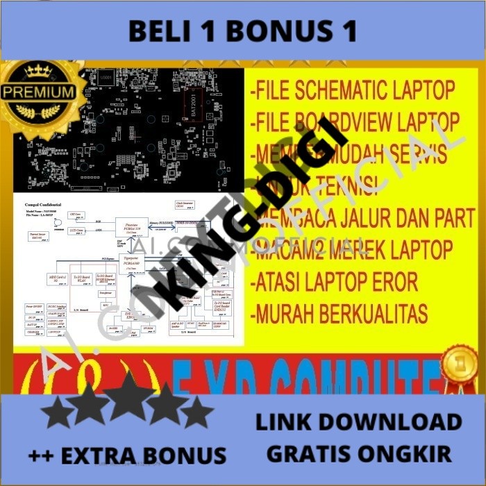 PROMO FULL SCHEMATIC DAN BOARDVIEW LAPTOP PREMIUM KUMPULAN RIBUAN SKEMA MEREK DAN PREMIUM