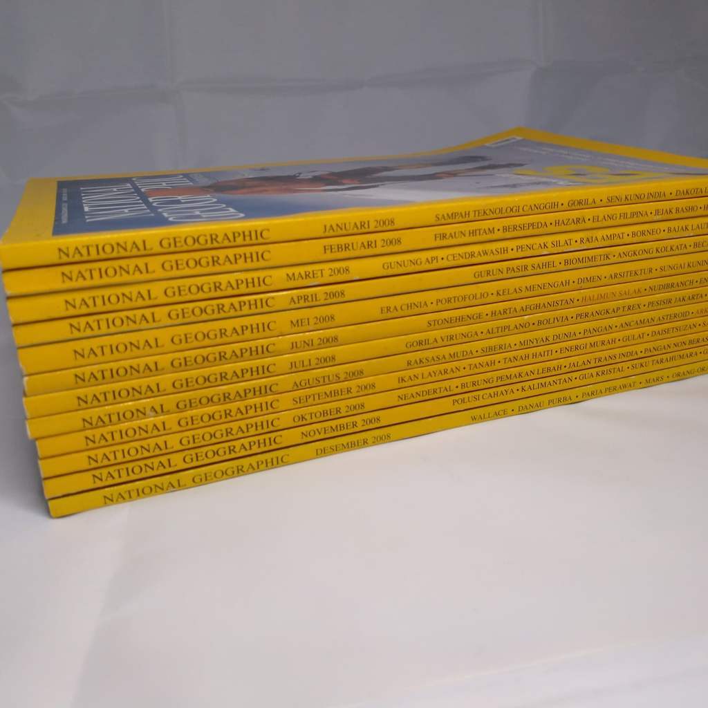 Majalah National Geographic NG Magazine Edisi 2008