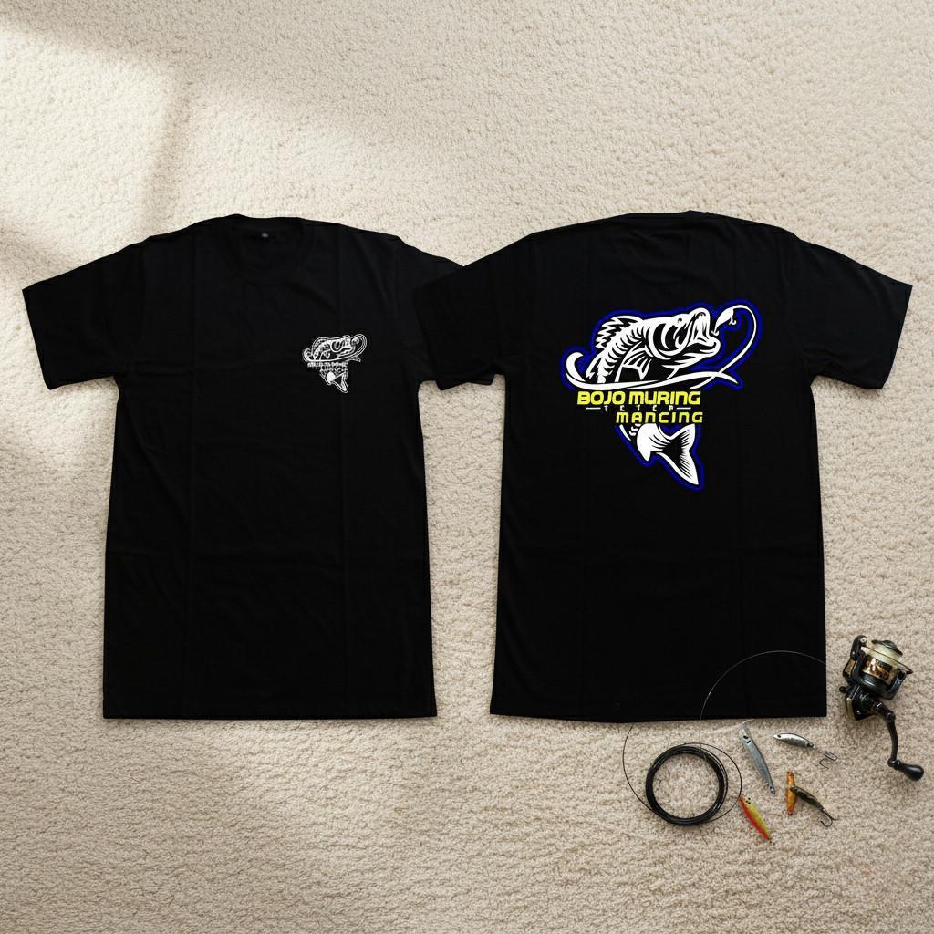 Paslack T-Shirt KAOS BOJO MURING TETEP MANCING KAOS MANCING MANIA KAOS DISTRO KAOS PRIA PREMIUM cott