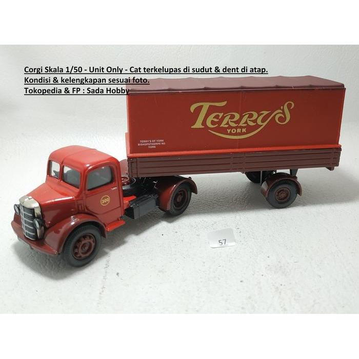 Corgi Classics 18402 1/50 Truck Trailer Bedford O Series Artic Terry's Chocolates Unit Only SBAtoys