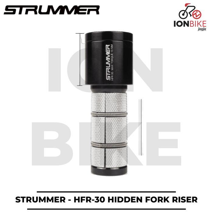 Adaptor Peninggi Fork Strummer HFR30 30mm Stem Stang Extender Hidden Riser Rise Sepeda Tinggi Bukan 