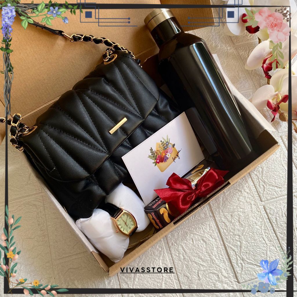 Hampers Kado Ulang Tahun Cewek Hampers Tas Wanita Hadiah Anniversary COD