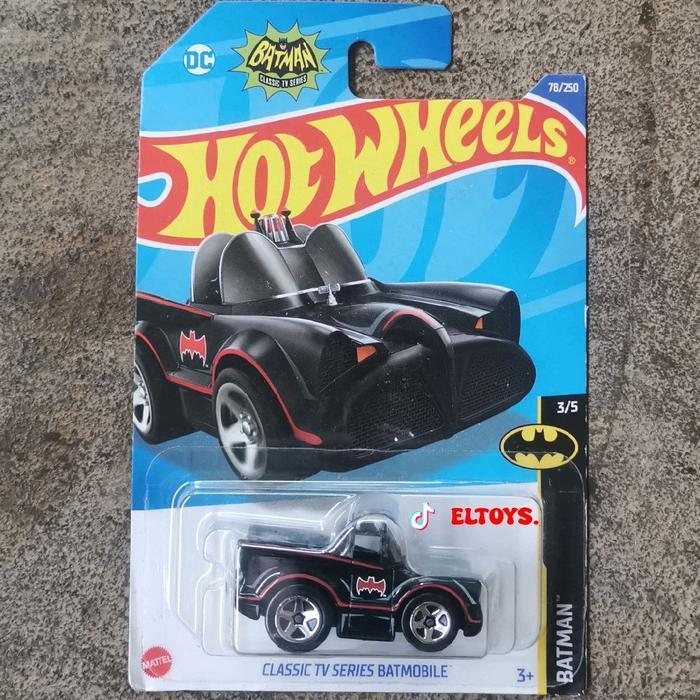 hotwheels batman tooned classic tv series batmobile