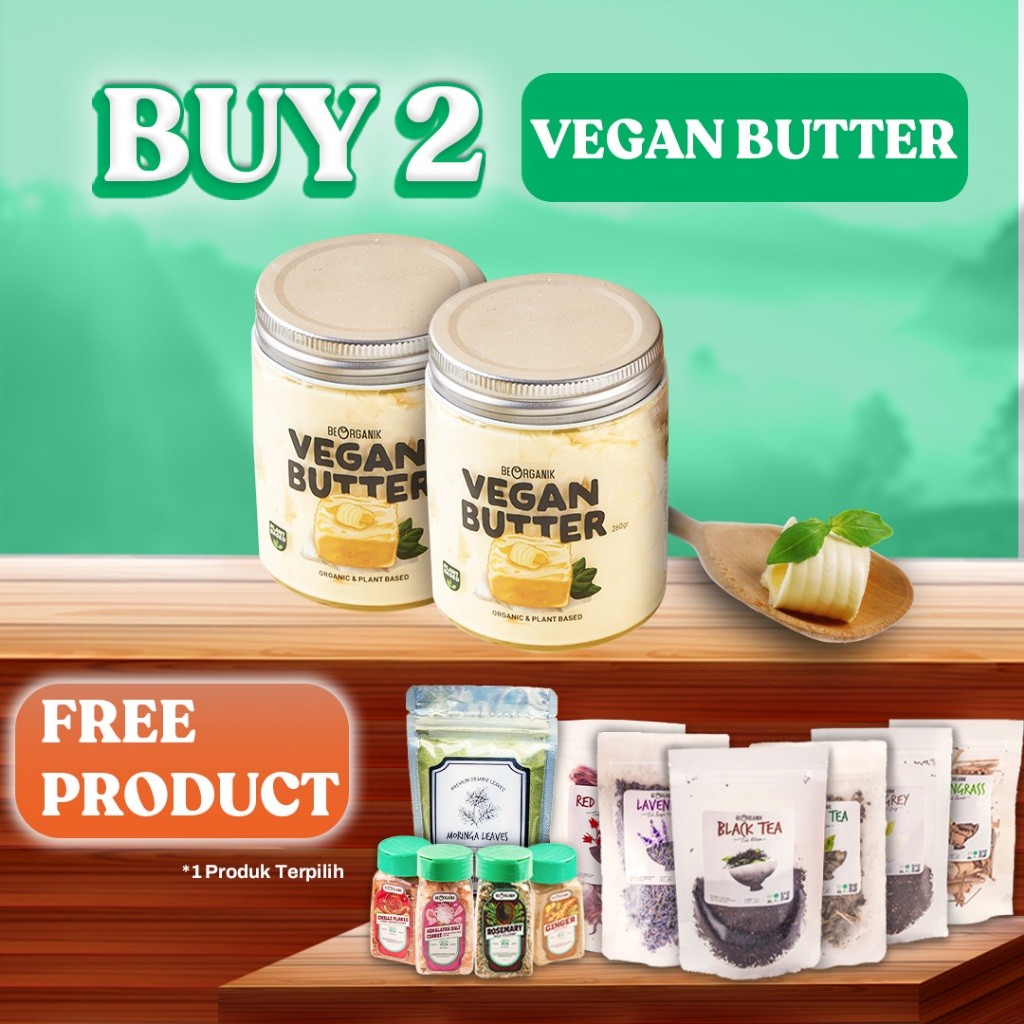 BEORGANIK VEGAN BUTTER / MARGARINE VEGAN ORGANIK 260GR