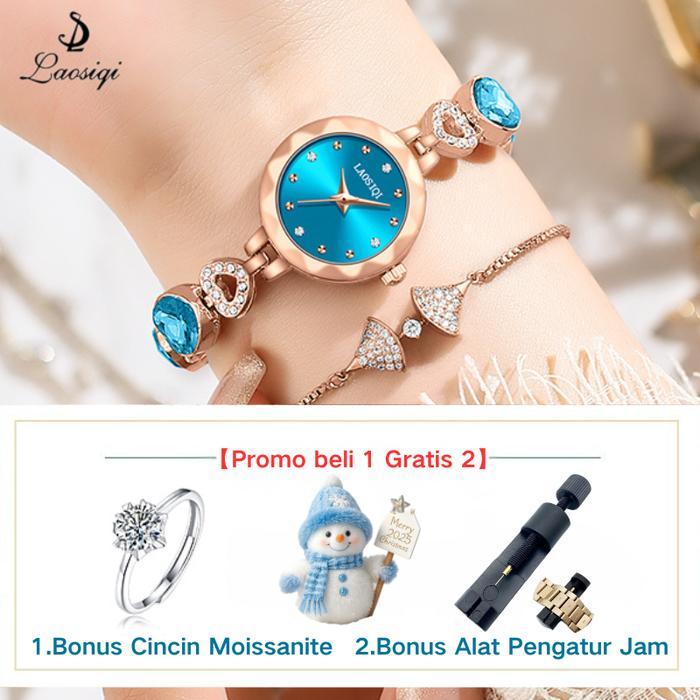 hadiah pilihan terbaik untuk wanita model gelang jam tangan tahan air hati lautan dalam/Ocean Heart-