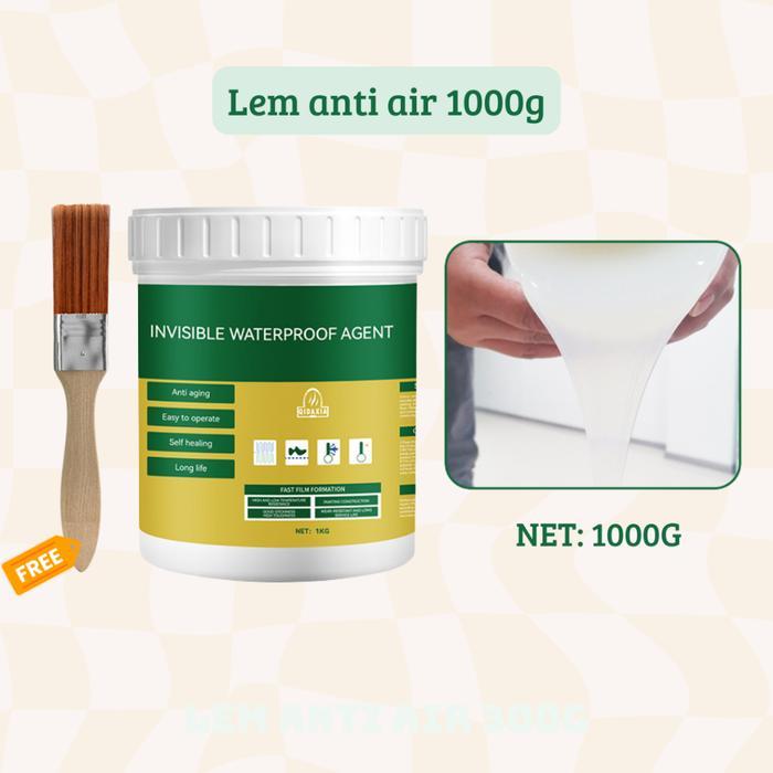 PROMO  [ORIGINAL] Jaysuing lem transparant anti waterproof bocor kamar mandi - 1 KG
