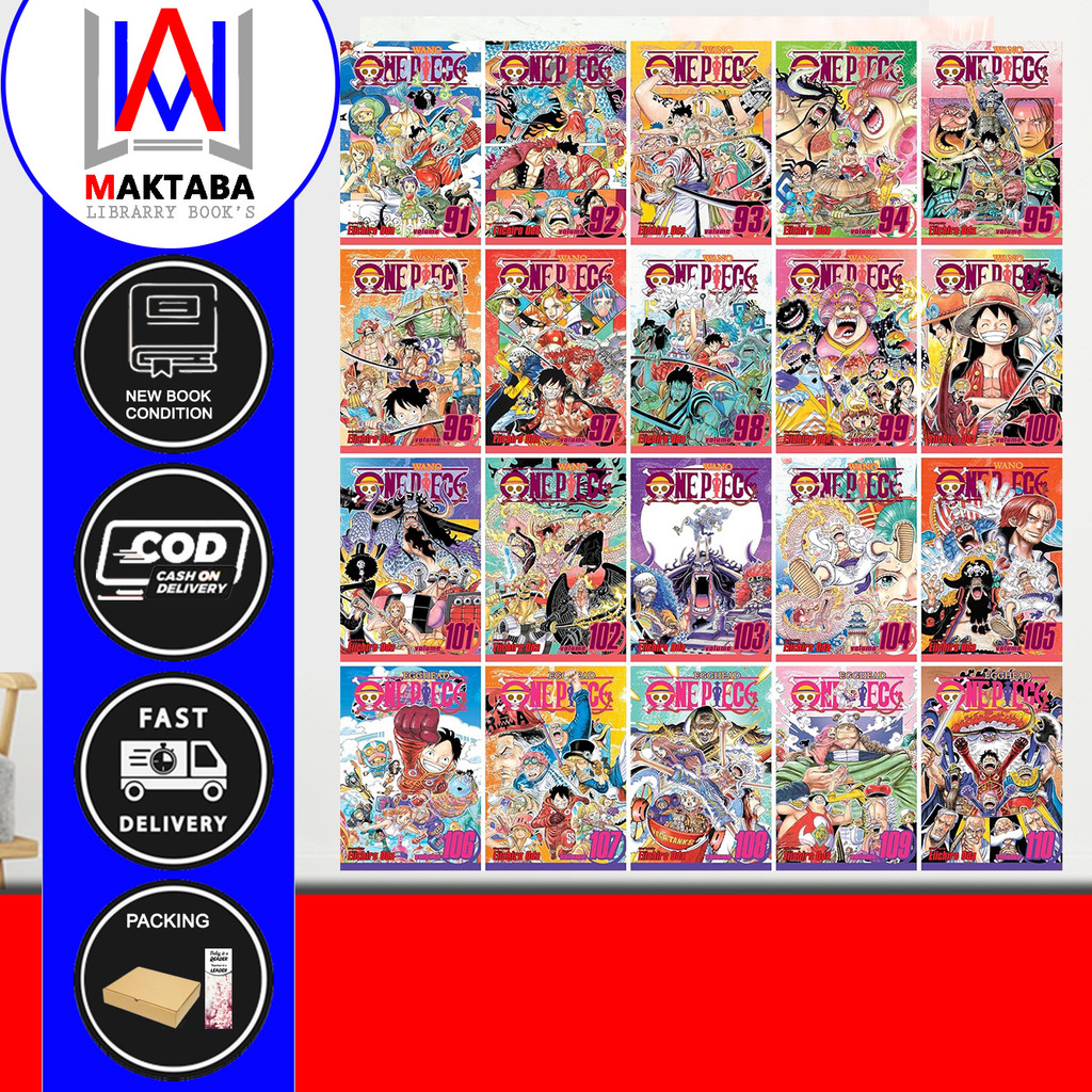 One Piece (Manga/Komik) Vol. 51 - 100 by Eiichiro Oda (English)