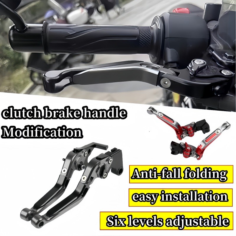 New CNC Parking handle clutch brake lever For KTM 690 Duke/SMC/SMCR 14-21 690 Enduro R 14-18  Motorc