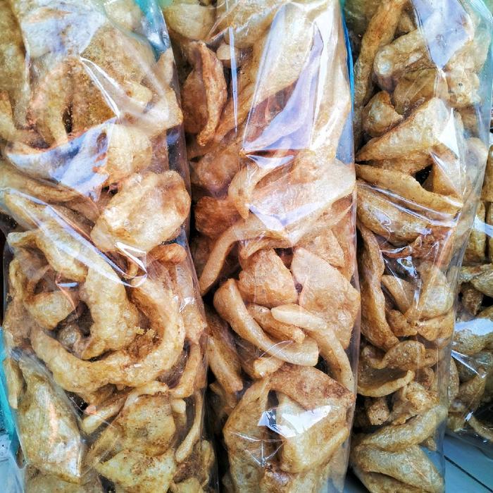 PROMO  Krupuk Kulit Kerbau Khas Cirebon kemasan 250grm free packing dobel bubelwrap & dus