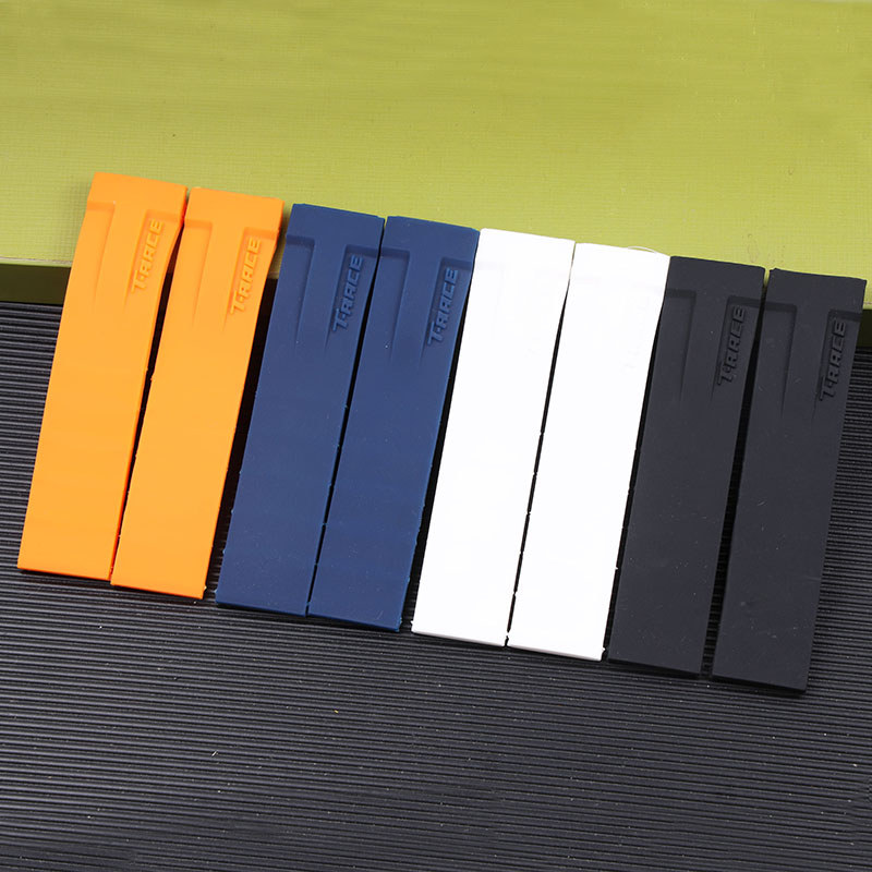 Silicone Rubber Waterproof Watchband for T race T048 417a Tissot Straps 21mm Watch Accessories  Oran