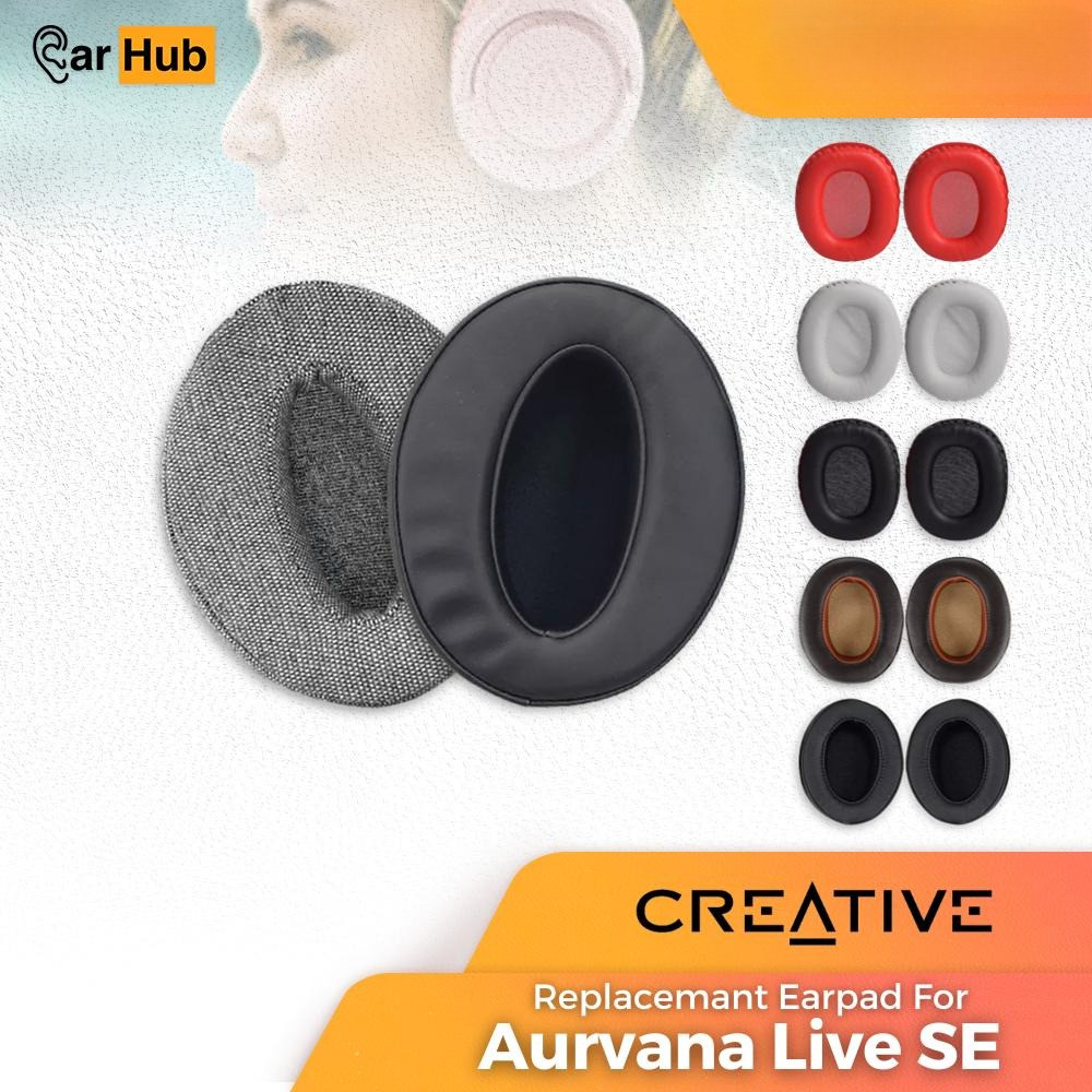 Ear Cushion Earpad Earcup Creative Aurvana Live SE Pad Busa Bantalan Foam