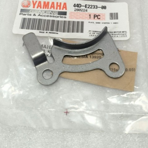 Plat Guide Stopper Tensioner Bawah Yamaha Xeon RC GT 125, Mio M3, Soul GT, XRide 44D-E2233-00  MF