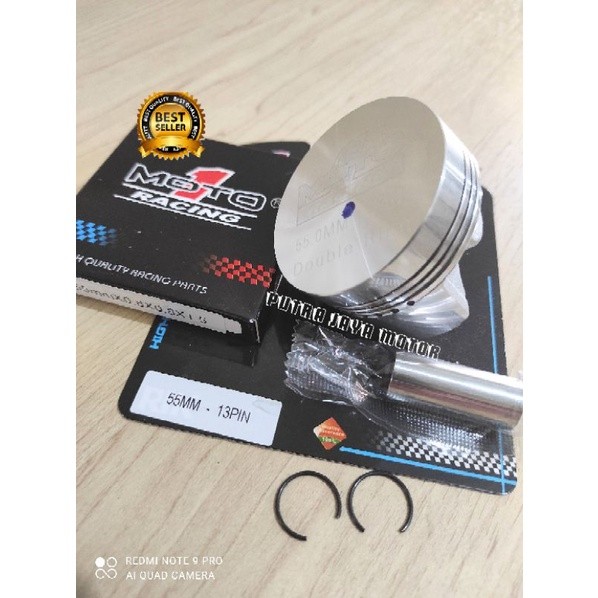 PISTON SEHER MOTO1 55 PIN 13 PEN 13