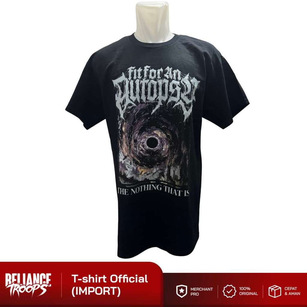 T-shirt Official | Fit for An Autopsy - The Nothing That Is (Australia-Asia Tour 2026/Limited)