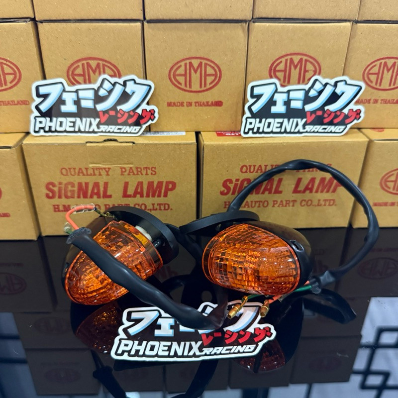 SUNMORNING    Lampu sein Nsr Sp Dash LS125 BONUS KARET Merk HMA Original  Ritting Sein Nsr Sp HMA