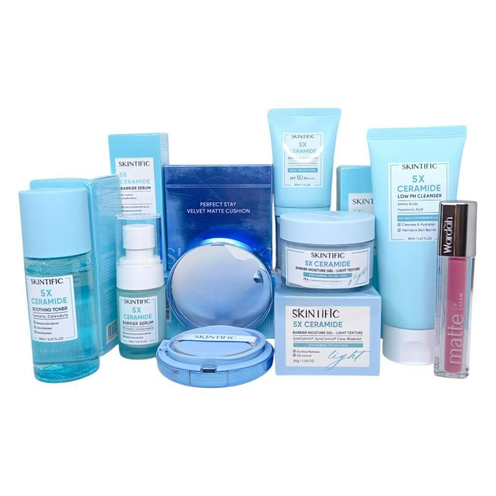 Paket Skintific Skincare Lengkap Glowing Dan Ceramide