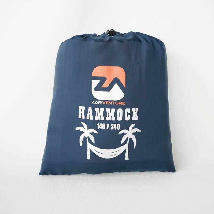 ASD  Zarventure Hammock Premium Ayunan Tidur Camping Outdoor - ZARVENTURE NAVY