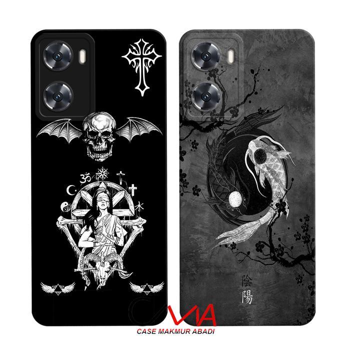 Case kompatibel Untuk OPPO A57 2022 - OPPO A77s Hp Silikon Casing Handphone Softcase Kesing Cassing 