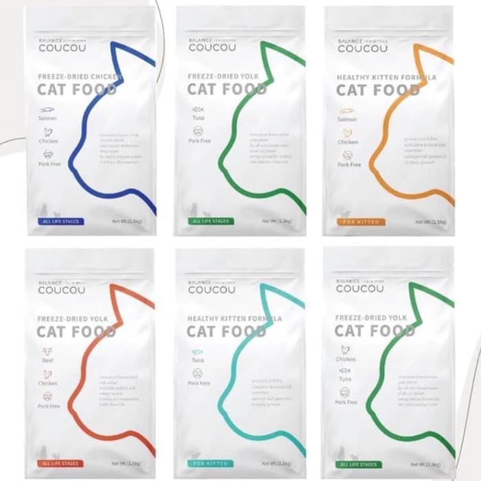 COUCOU DRY FOOD 500gr MAKANAN KUCING FRESHPACK