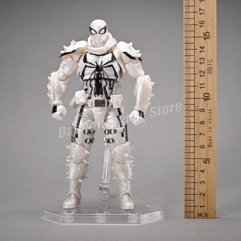 Revolte Agent Anti-Venom Action Figure Model Toys PVC Marvel Collection Amazing Yamagui Agent Venom 