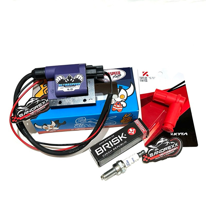 Paket Pengapian Koil USR-Ultra Speed racing V.4-SRP For Aerox 155-Lexi-Vario 150-Vario 125-PCX 150-A