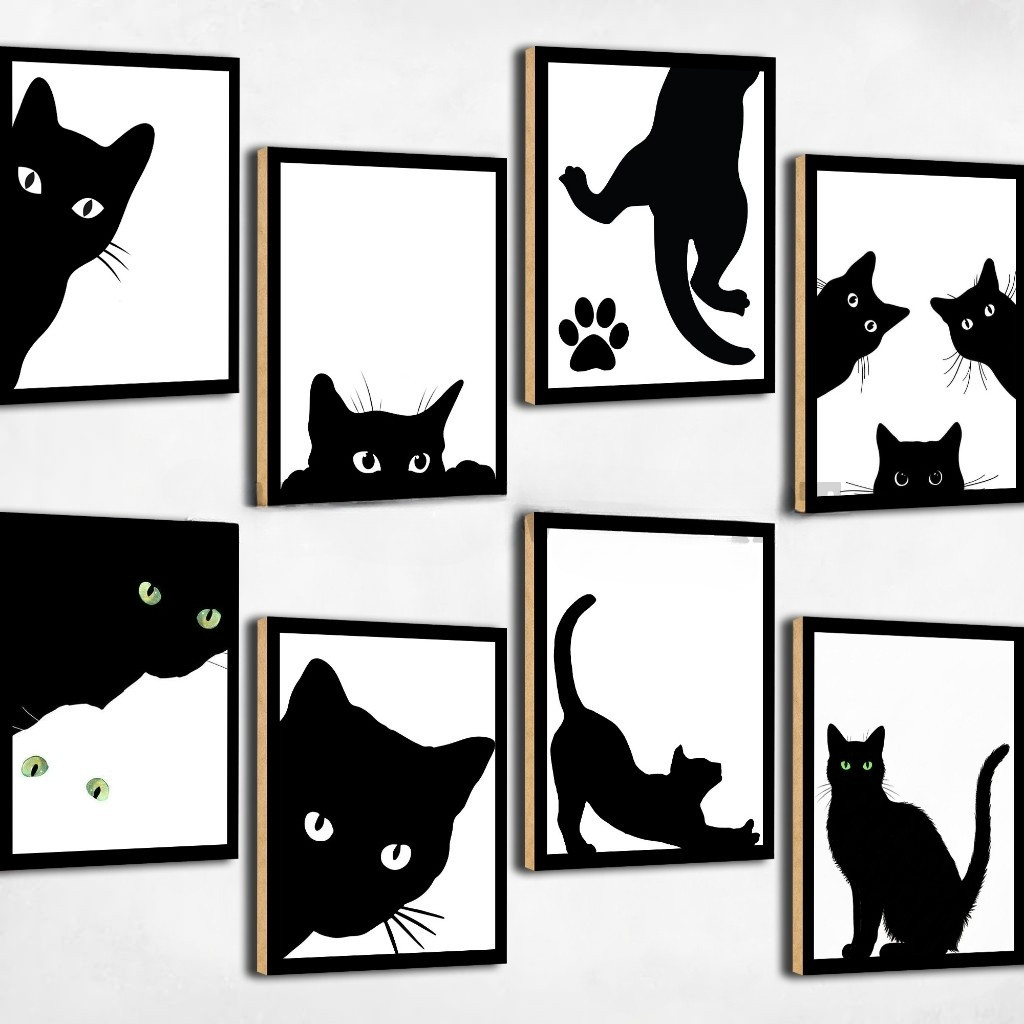 Hiasan Dinding Kamar kucing