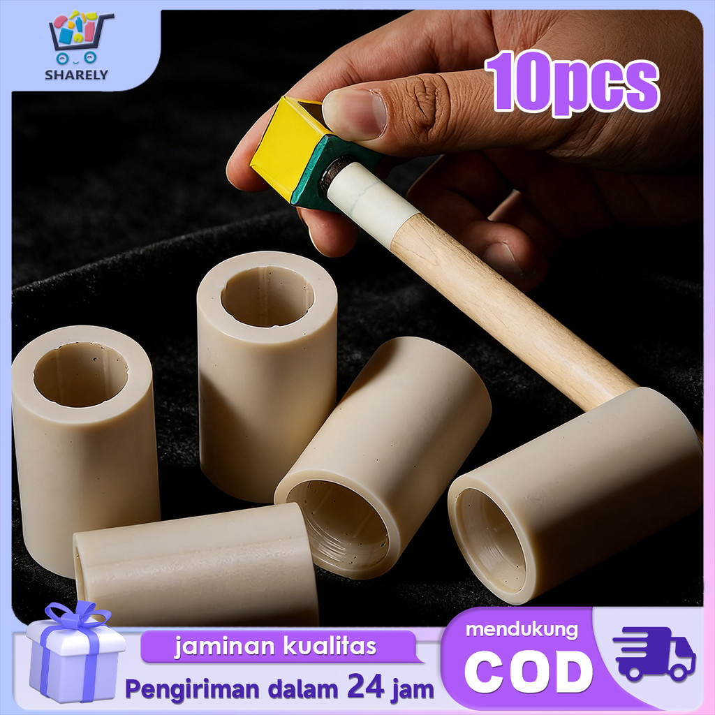 Ferrule Stick Billiard 10pcs 12mm 13mm Billiard Pool Cue Fibre Ferul Stik Billiard