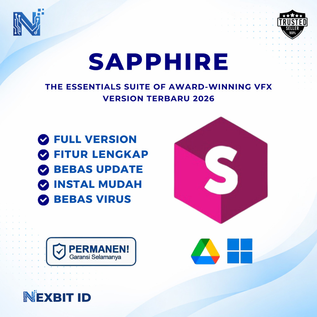 Boris FX Sapphire 2026 Full Version | Plugin AE, PR, PS, LR, OFX + Panduan Instalasi Win & Mac