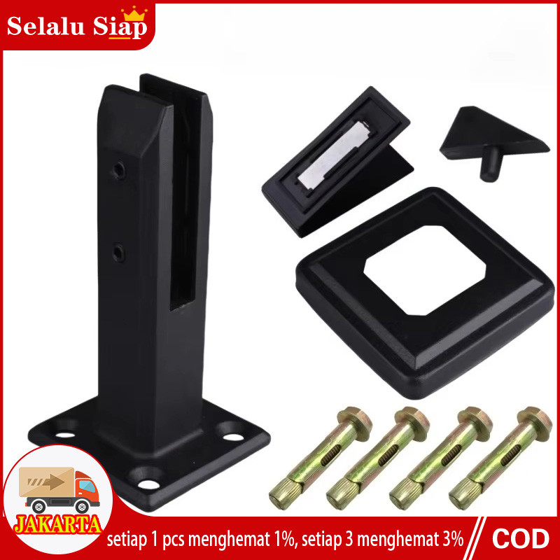 Baja Tahan Karat 304/penjepit Kaca/penjepit Kaca Dinding/klem Kaca/spigot Alumunium/jepitan Kaca