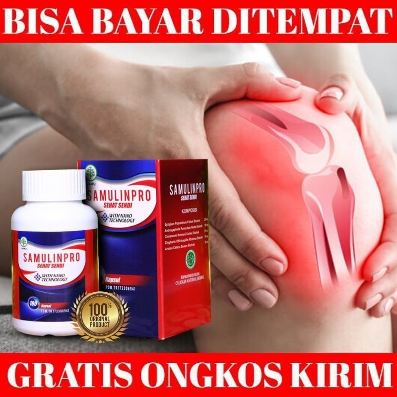 Samulinpro Obat Sendi original Obat Nyeri Sendi di Kaki, Nyeri Sendi Di Tangan, Leher, Susah Bergera
