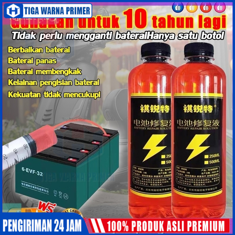500ml Baterai Aki motor Air Cairan Aki kering cairan aki perbaikan aki jual cairan elektrolit aki ke
