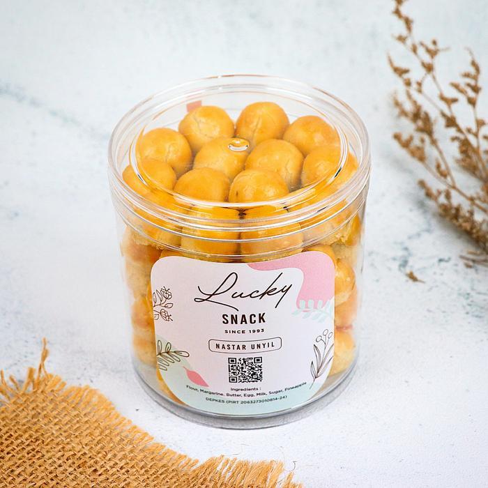 Kue Kering "NASTAR UNYIL" wijsman wysman UK 250 Gram Toples Tabung